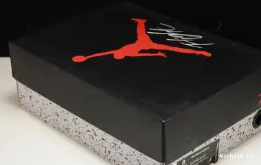 CEMENT  JORDAN BLACK - 4 (2019) BRED 0527